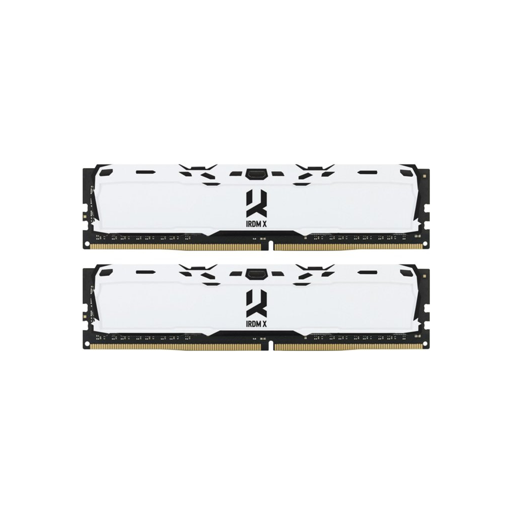 Модуль пам'яті для комп'ютера DDR4 16GB (2x8GB) 3200 MHz IRDM White Goodram (IR-XW3200D464L16SA/16GDC)