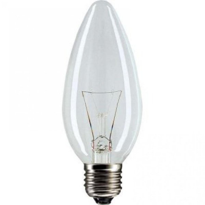 Лампочка Philips Stan 40W E27 230V B35 CL 1CT/10X10F (921492044218)