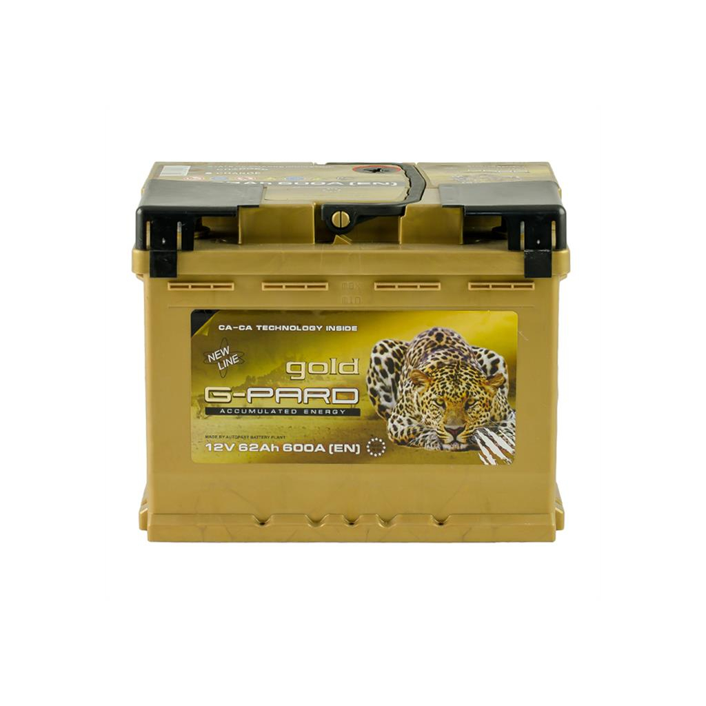 Акумулятор автомобільний G-Pard 62 Аh/12V Gold (TRC062-G01)