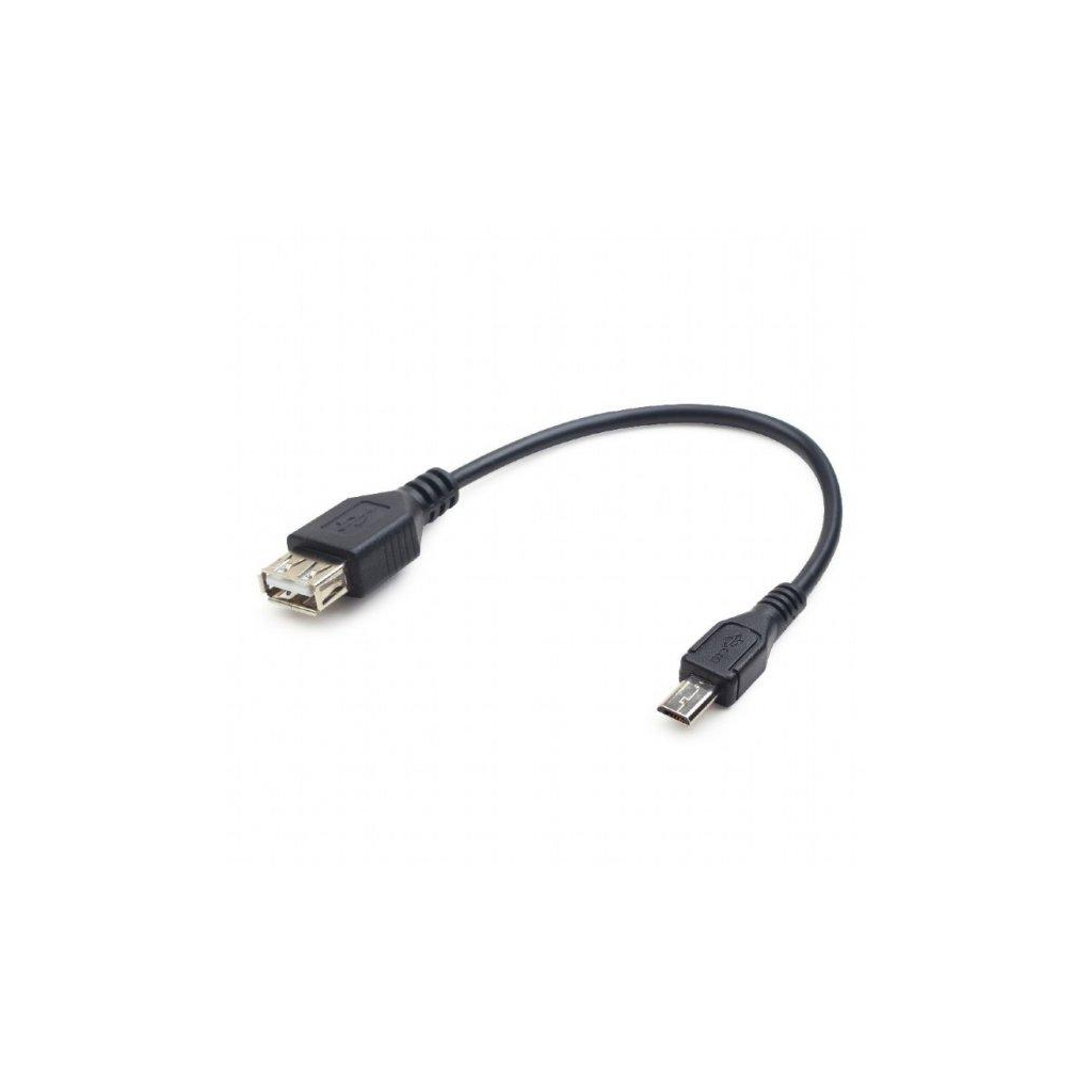 Дата кабель OTG USB 2.0 AF to Micro 5P 0.15m Cablexpert (A-OTG-AFBM-03)