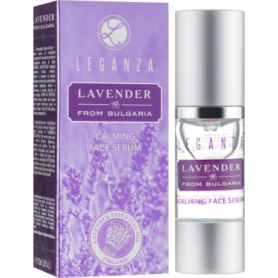 Сироватка для обличчя Leganza Lavender Calming Face Serum Заспокійлива 30 мл (3800010525435)