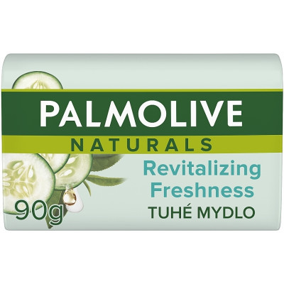 Тверде мило Palmolive Naturals Revitalizing Freshness Зелений чай і огірок 90 г (8693495034111)