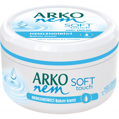 Крем для обличчя ARKO Зволожуючий Soft Touch 300 мл (8690506470074)