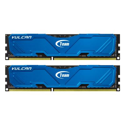 Модуль пам'яті для комп'ютера DDR3 8GB (2x4GB) 1600 MHz Vulcan Blue Team (TLBED38G1600HC9DC01)