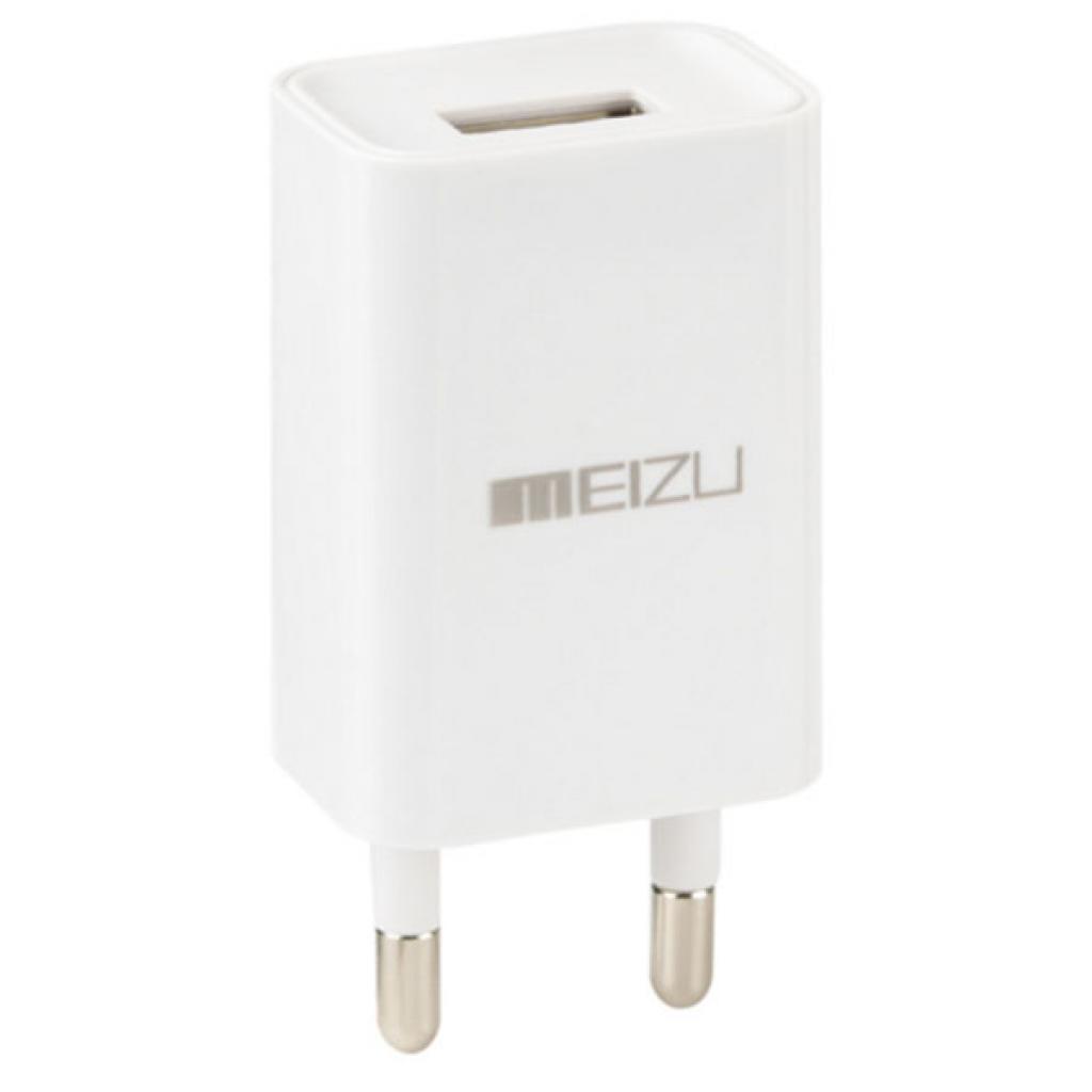 Зарядний пристрій Meizu 1*USB 1.0А + cable MicroUSB White (46893)