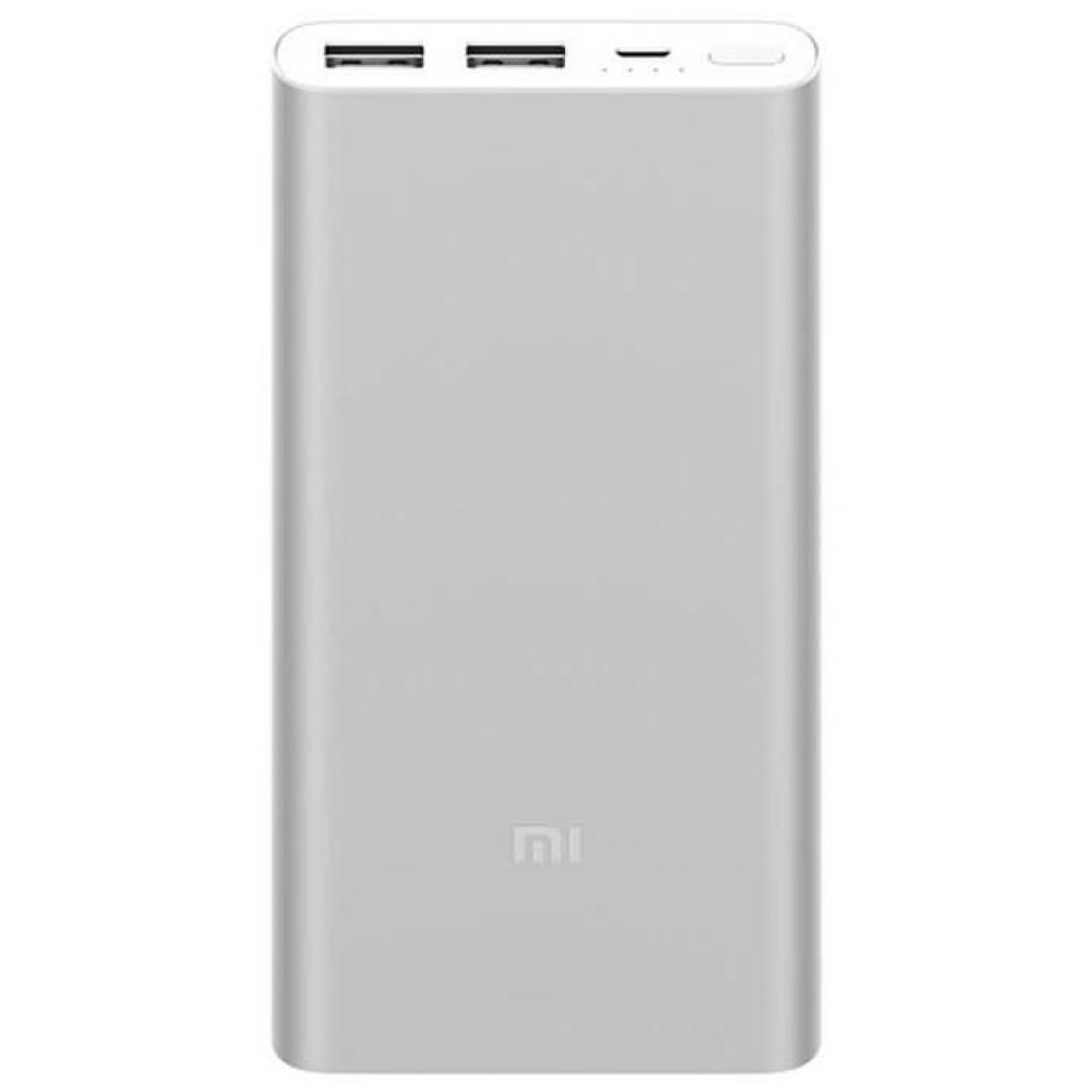 Батарея універсальна Xiaomi Mi Power Bank 2S 10000 mAh QC2.0(2.4A,2USB) (PLM09ZM) Silver (VXN4231GL / VXN4228CN)