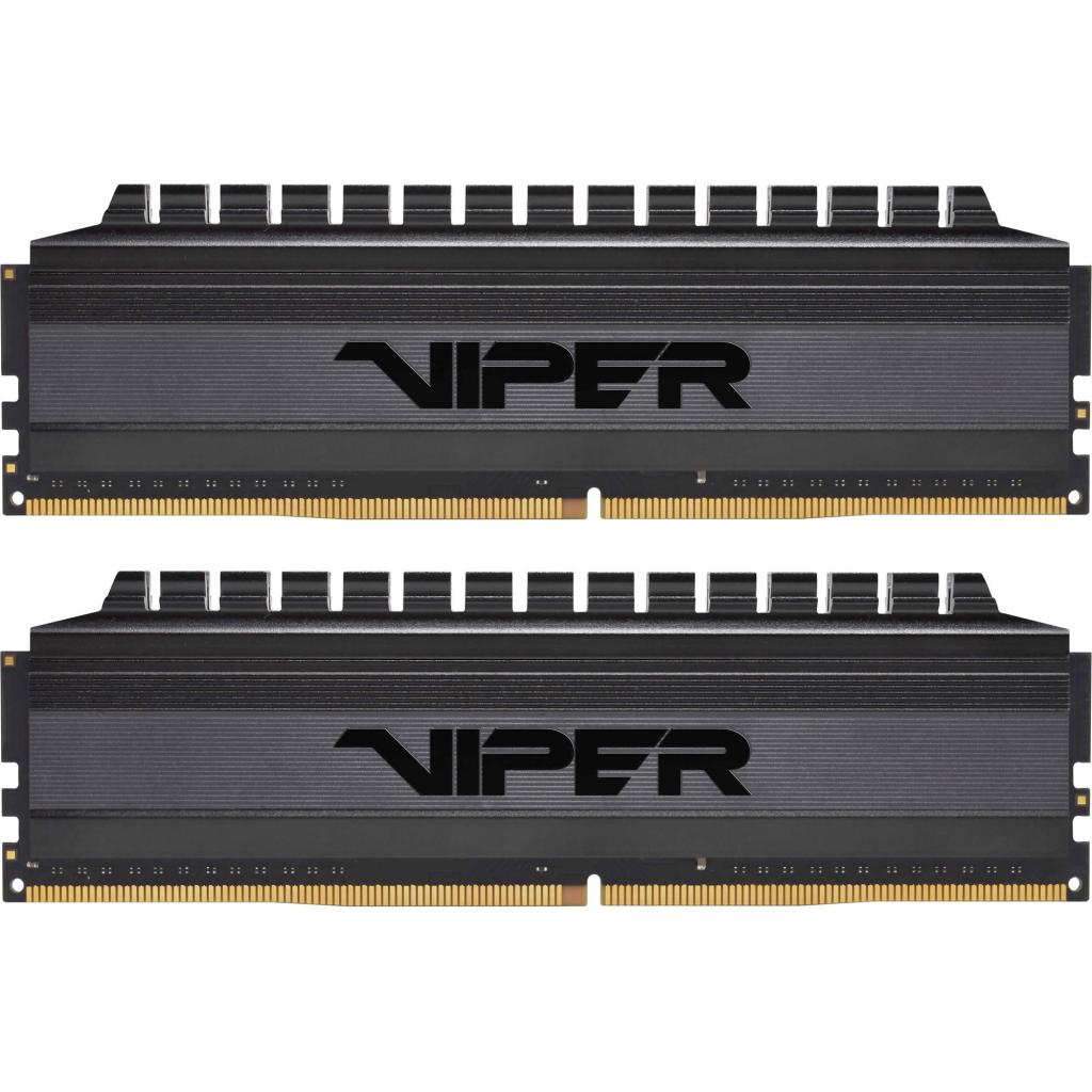 Модуль пам'яті для комп'ютера DDR4 16GB (2x8GB) 3200 MHz Viper 4 Blackout Patriot (PVB416G320C6K)