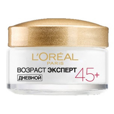 Крем для обличчя L'Oreal Paris Вік експерт 45+ проти зморшок денний 50 мл (3600522264675/3600524033217)