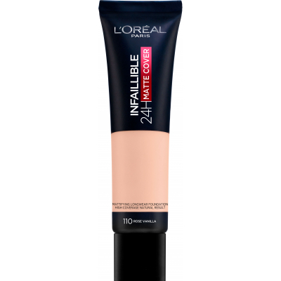 Тональний крем L'Oreal Paris Infaillible 24h Matte Cover 110 - Rose Vanilla 30 мл (3600523784226)