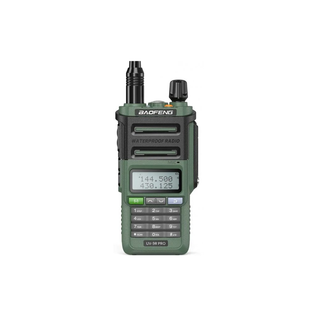 Портативна рація Baofeng UV-9R Pro Green