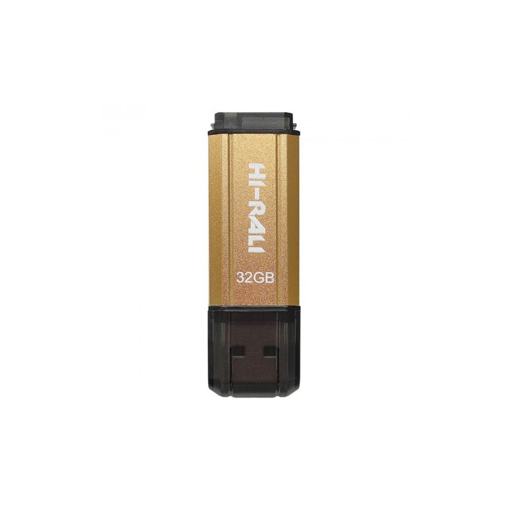 USB флеш накопичувач Hi-Rali 32GB Stark Series Gold USB 2.0 (HI-32GBSTGD)