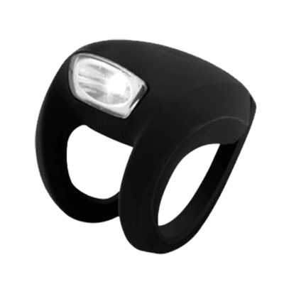 Передня велофара Knog Frog Strobe Front 8,5 Lumens Black (11920)