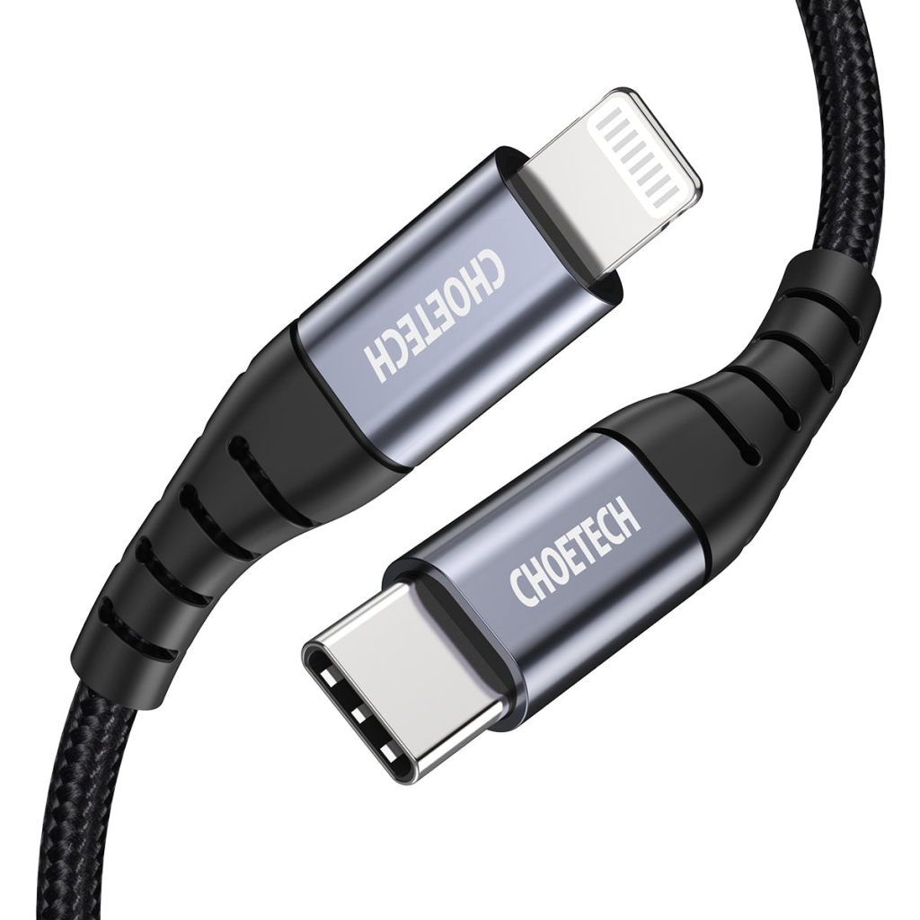 Дата кабель USB-C 3.1 to Lightning 1.2m 20W MFI Choetech (IP0039)