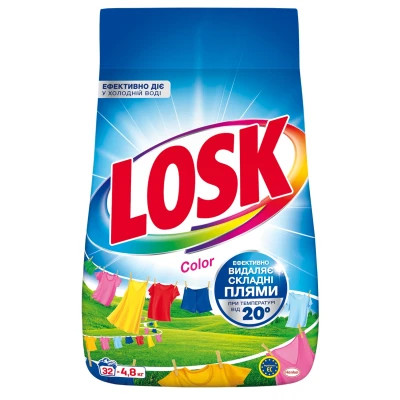 Пральний порошок Losk Color Автомат 4.8 кг (9000101569957)