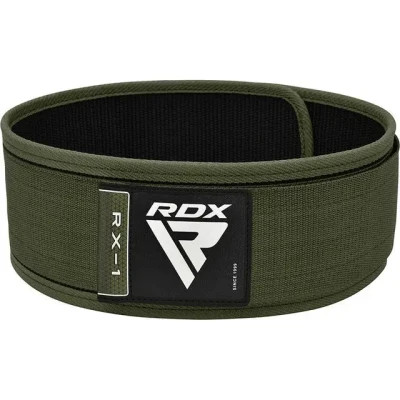 Атлетичний пояс RDX RX1 Weight Lifting Belt Army Green XL (WBS-RX1AG-XL)