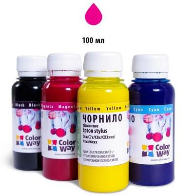 Чорнило ColorWay HP №134/135 100ml Magenta (CW-HW350M01)