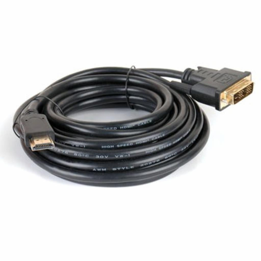 Кабель мультимедійний HDMI to DVI 18+1pin M, 3.0m Gemix (Art.GC 1422)