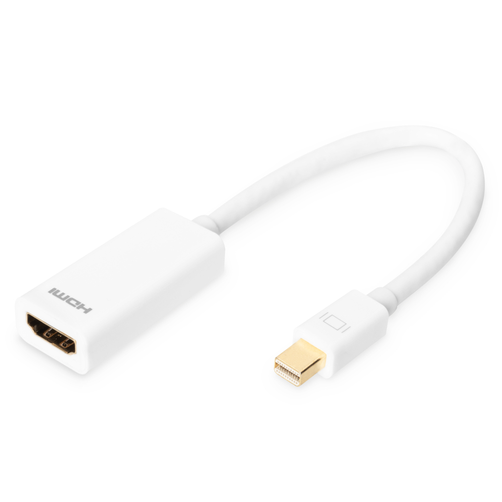 Перехідник mini DisplayPort to HDMI Digitus (AK-340404-001-W)