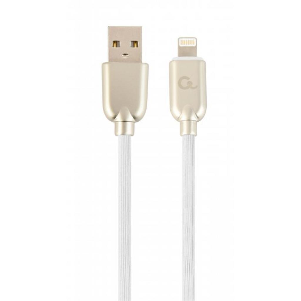 Дата кабель USB 2.0 AM to Lightning 2.0m Cablexpert (CC-USB2R-AMLM-2M-W)