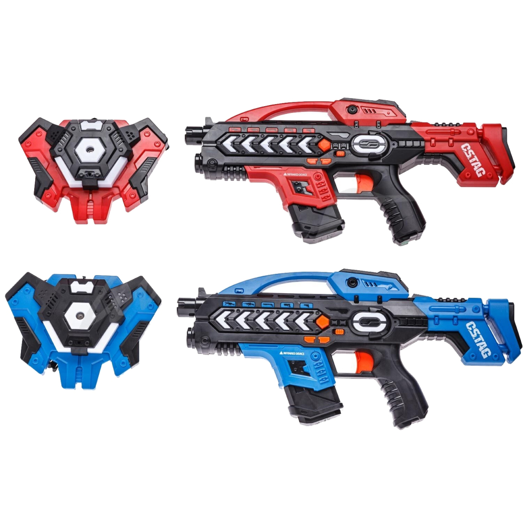 Іграшкова зброя Canhui Toys Набір лазерної зброї Laser Guns CSTAG (2 пістолети + (BB8903F)