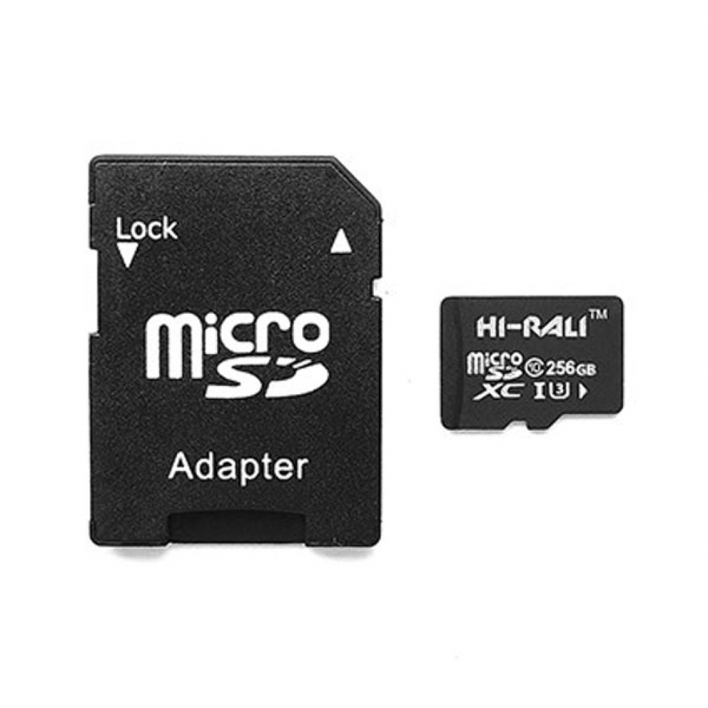 Карта пам'яті Hi-Rali 256GB microSDXC class 10 UHS-I U3 (HI-256GBSD10U3-01)