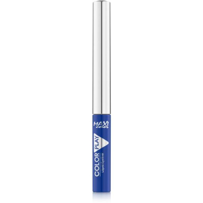 Підводка для очей Maxi Color Play Eyeliner Рідка 02 - Синя (4823097100622)