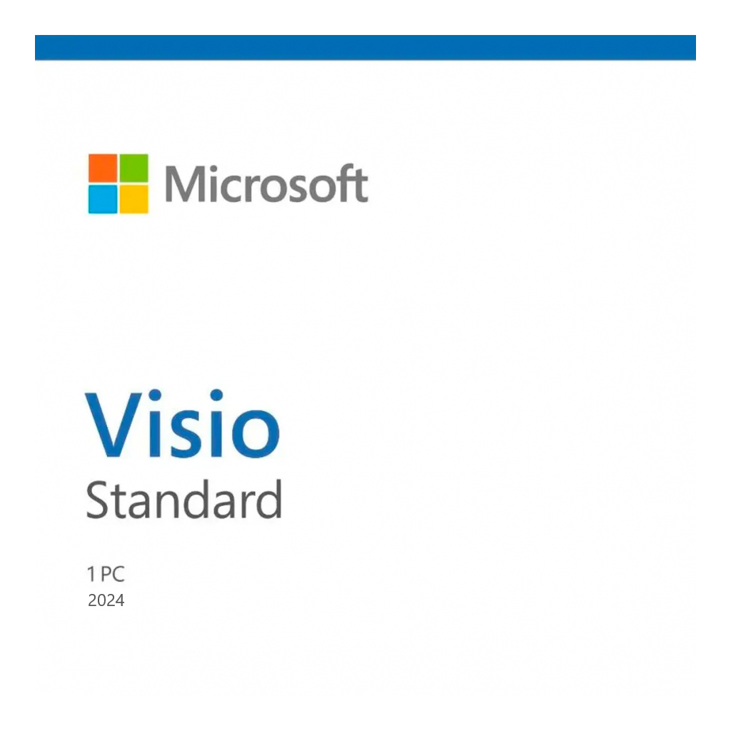 Офісний додаток Microsoft Visio Std 2024 All Lng Retail Online ESD Конверт (EP2-07167-ESD)