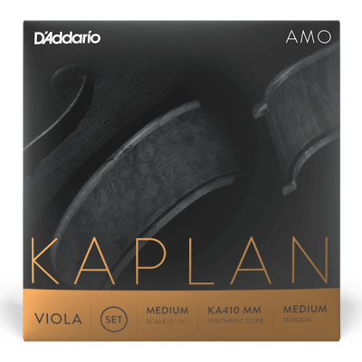 Струни для альта D'Addario Kaplan Amo Viola String Set Medium Scale Medium Tension (KA410 MM)