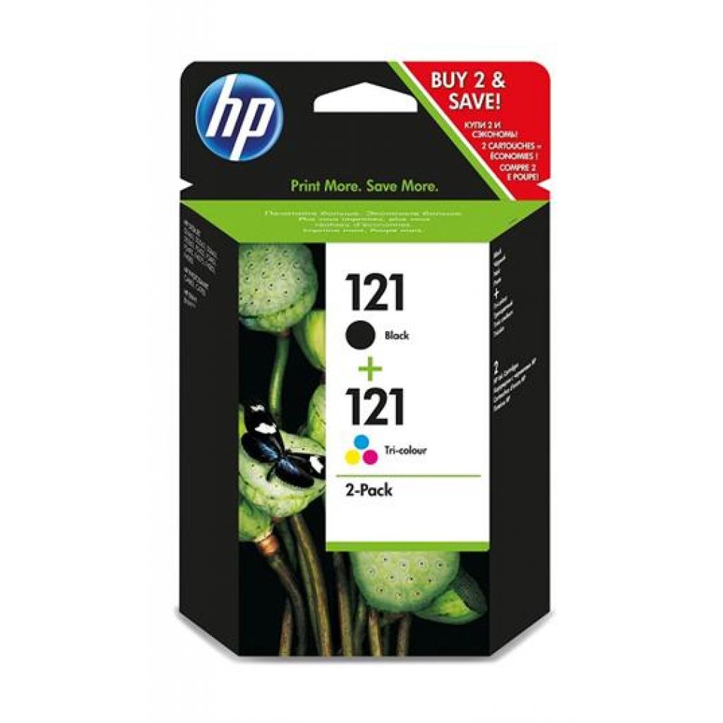 Картридж HP DJ No.121 Black/color (CC640,CC643) Combo Pack (CN637HE)