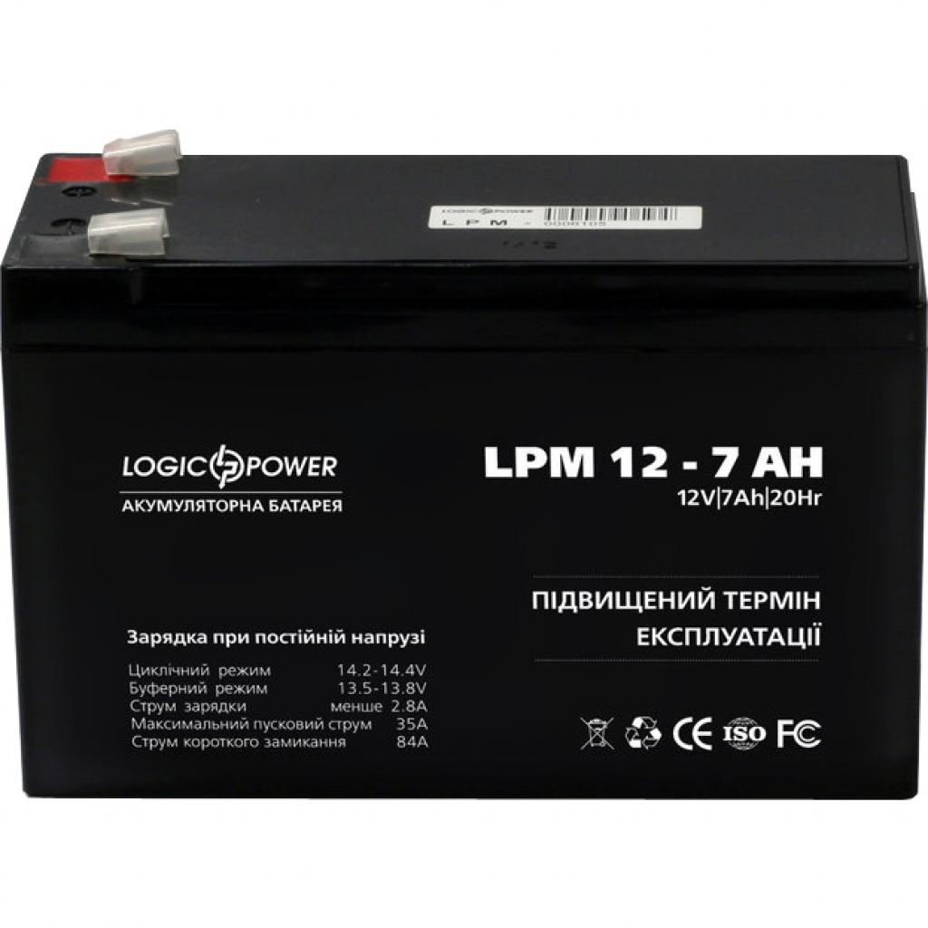 Батарея до ДБЖ LogicPower LPM 12В 7 Ач (3862)