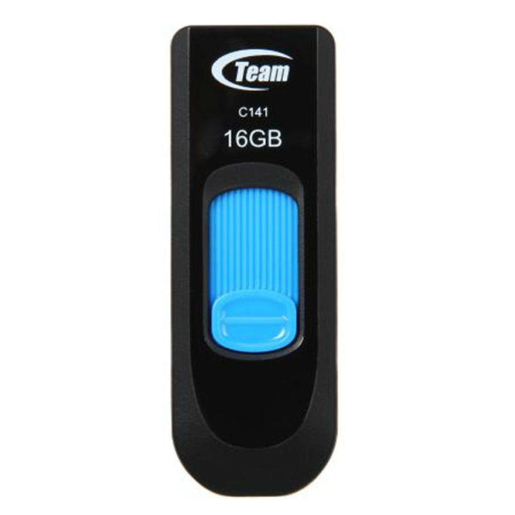 USB флеш накопичувач Team 16GB C141 Blue USB 2.0 (TC14116GL01)