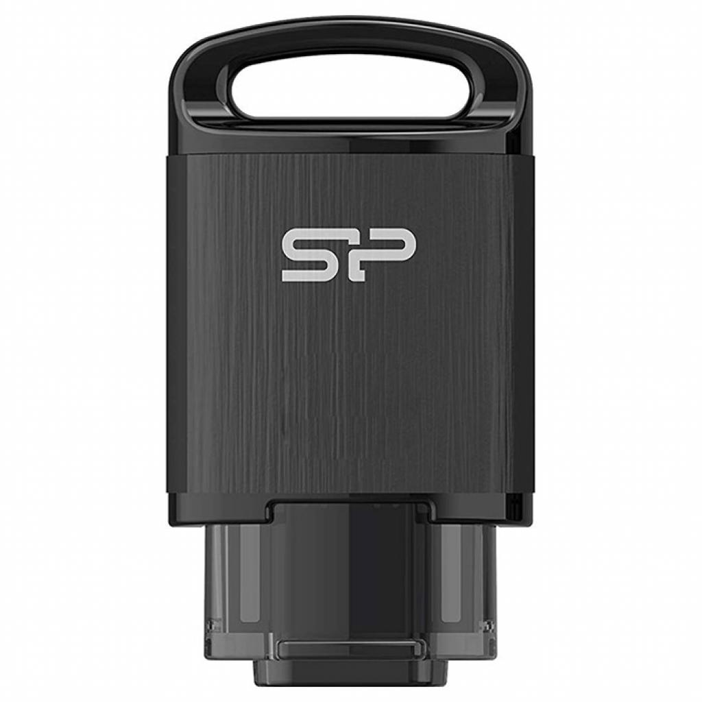 USB флеш накопичувач Silicon Power 128GB Mobile C10 Black USB 3.1/Type-C (SP128GBUC3C10V1K)