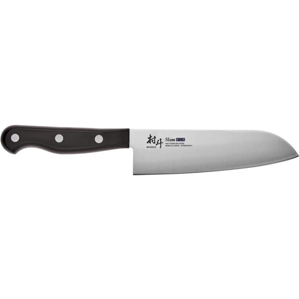 Кухонний ніж Shimomura Murato Slim Santoku 165 мм (MSL-101)