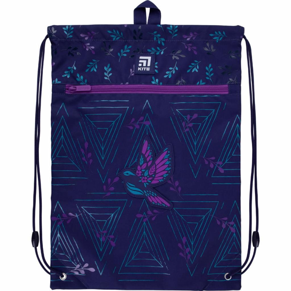 Сумка для взуття Kite Education Beautiful bird з кишенею (K21-601M-5)