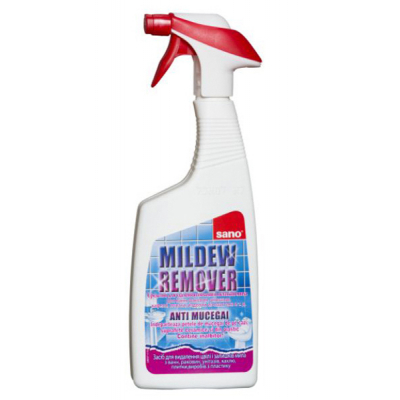 Спрей для чищення ванн Sano Mildew Remover для видалення цвілі 750 мл (7290000293561)