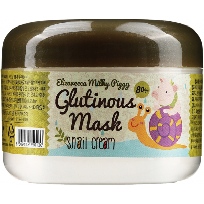 Маска для обличчя Elizavecca Milky Piggy Glutinous Mask 80 Snail Cream 100 мл (8809418750130)