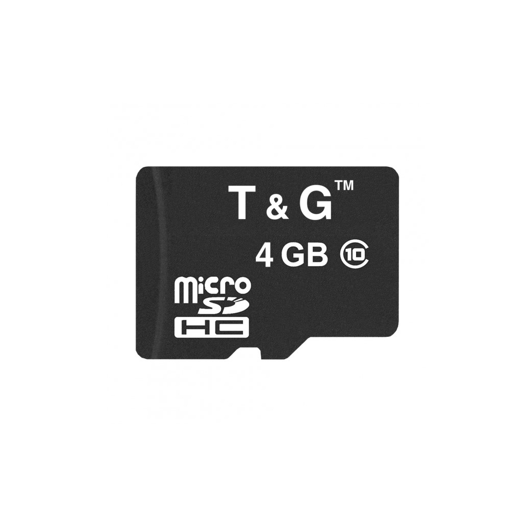 Карта пам'яті T&G 4GB microSD class10 (TG-4GBSDCL10-00)