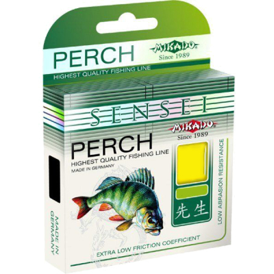 Волосінь Mikado Sensei Perch 150 м 0,18 мм 4,95 кг Grey (ZOK-018)