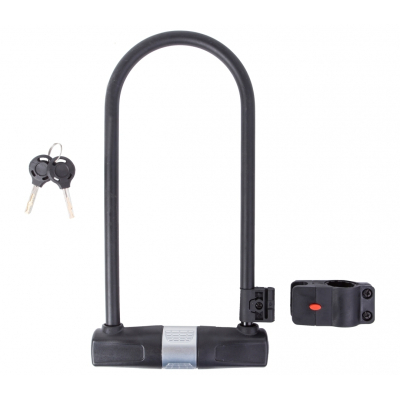 Замок велосипедний Velotrade U-Lock PY 6001 115mm x 265mm Black (LCK-061)