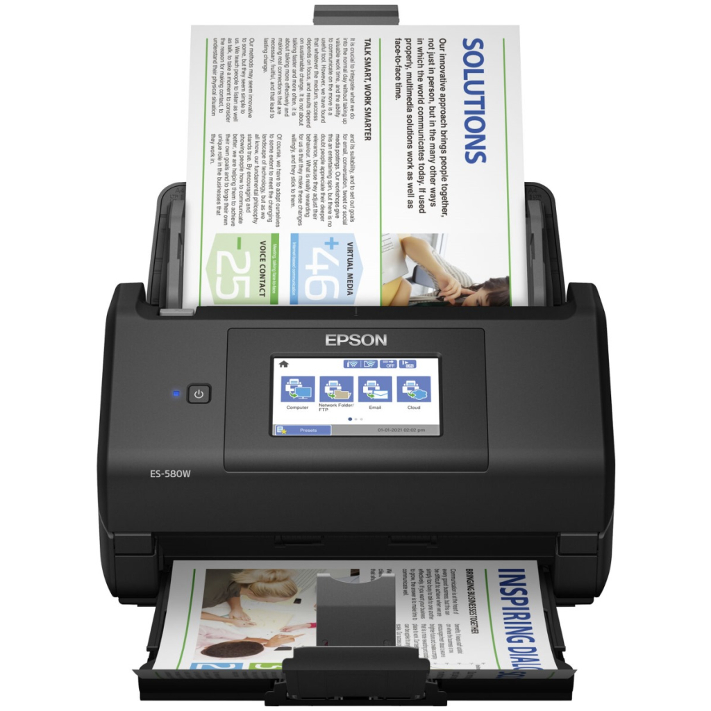 Сканер Epson WorkForce ES-580W (B11B258401)