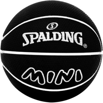 М'яч баскетбольний Spalding Spaldeens Mini чорний Уні 5.5 см 51335Z (689344408019)