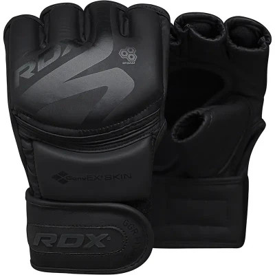 Рукавички для MMA RDX F15 Noir Matte Black XL (GGR-F15MB-XL)