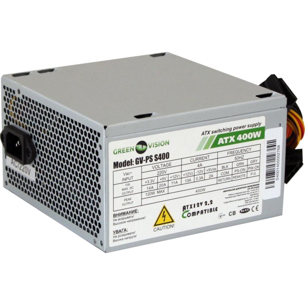 Блок живлення Greenvision 400W (GV-PS ATX S400/12)