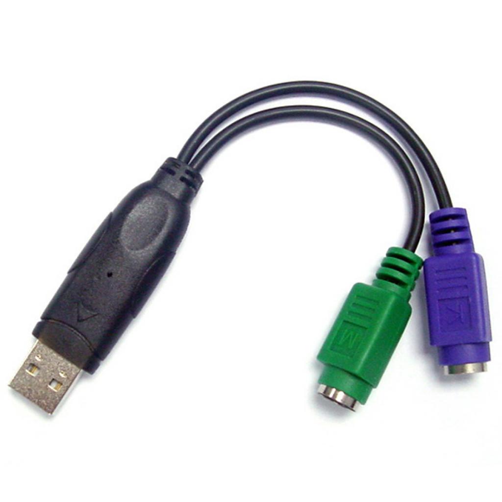 Перехідник ST-Lab USB 1.1 A Male - 2*PS/2 (U-430)