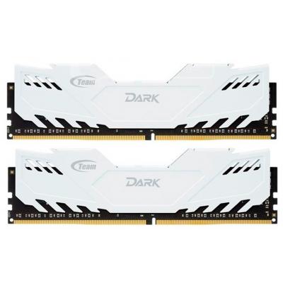 Модуль пам'яті для комп'ютера DDR3 16GB (2x8GB) 1600 MHz Dark Series White Team (TDWED316G1600HC9DC01)