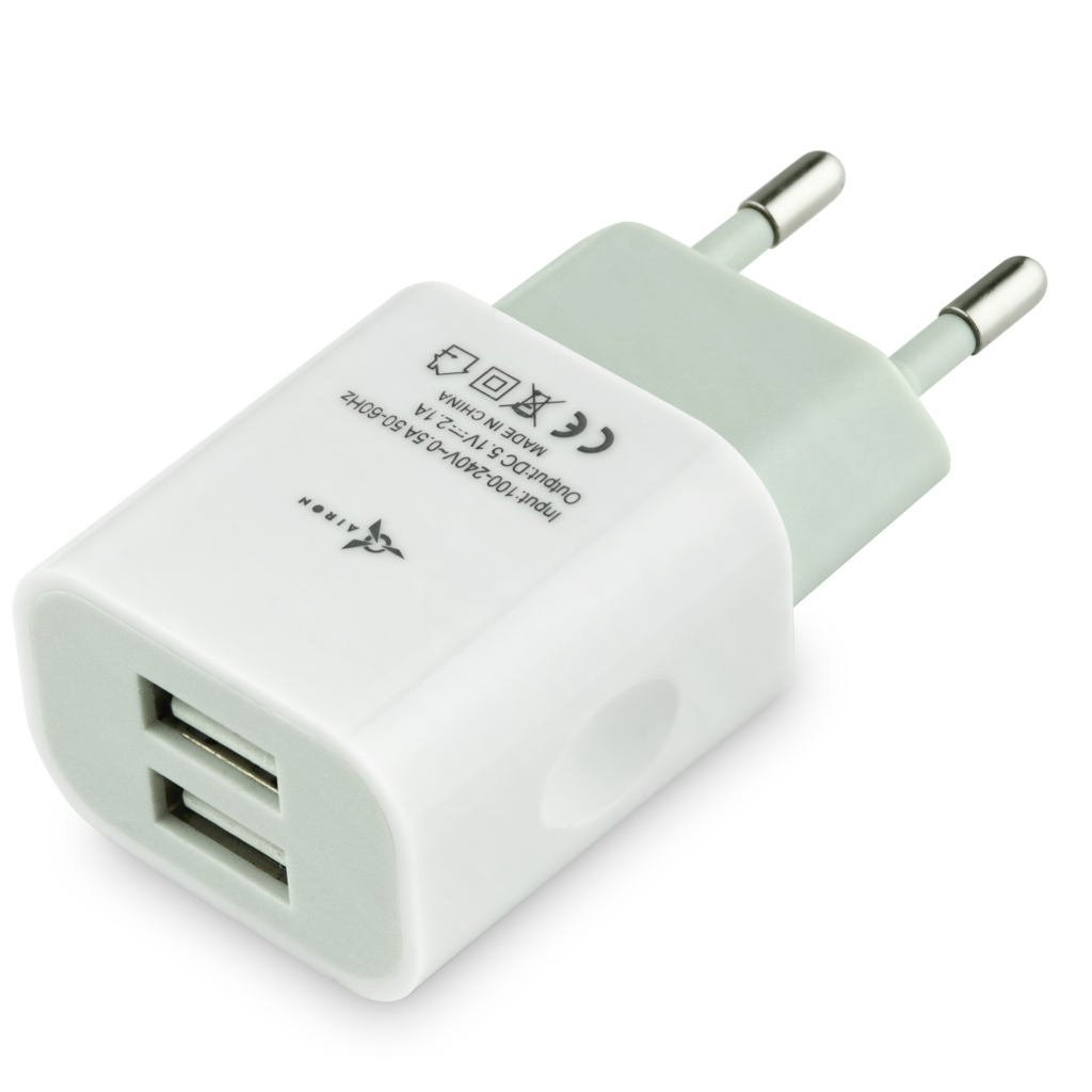 Зарядний пристрій AirOn USB (5V/2A) (6126755803215)