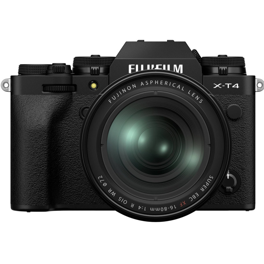 Цифровий фотоапарат Fujifilm X-T4 + XF 16-80 F4 Kit Black (16651277)