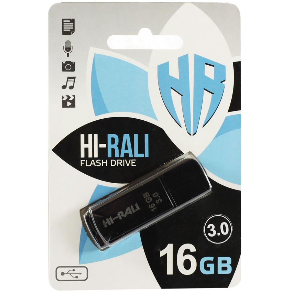 USB флеш накопичувач Hi-Rali 16GB Taga Series Black USB 3.0 (HI-16GB3TAGBK)