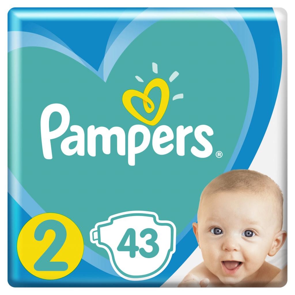 Підгузок Pampers New Baby Mini Розм 2 (4-8 кг), 43 шт. (8001090910127)