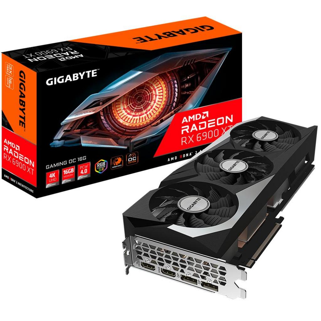 Відеокарта GIGABYTE Radeon RX 6900 XT 16Gb GAMING OC (GV-R69XTGAMING OC-16GD)